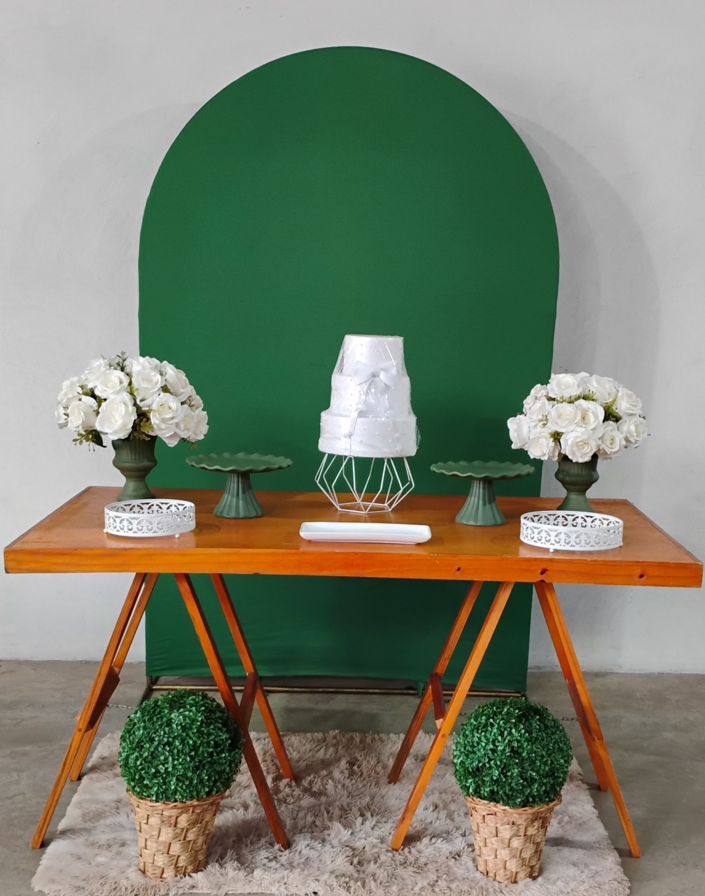 Kit Romano Verde Mesa Cavatele - MM Pegue e Monte e locação 