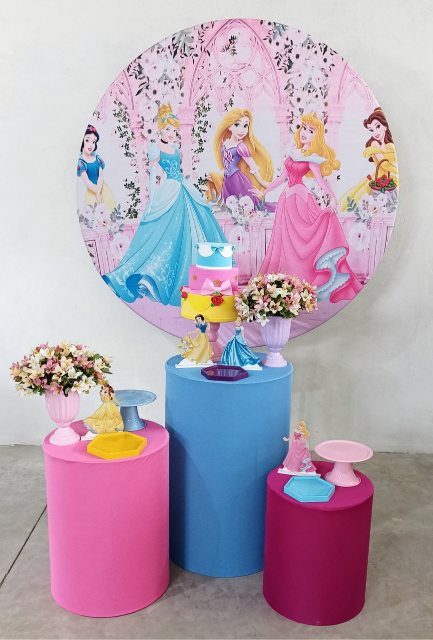 Kit Prata Princesas 2 - MM Pegue e Monte e locação 