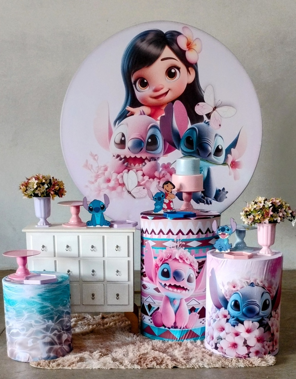 Kit Ouro Stitch 2 - MM Pegue e Monte e locação 