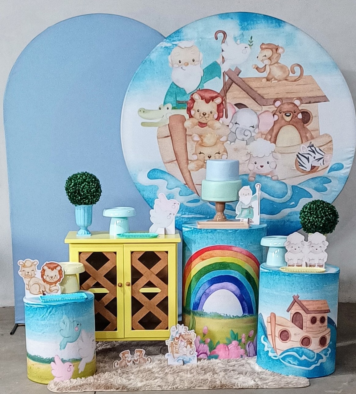 Kit Diamante Arca de Noé - MM Pegue e Monte e locação 