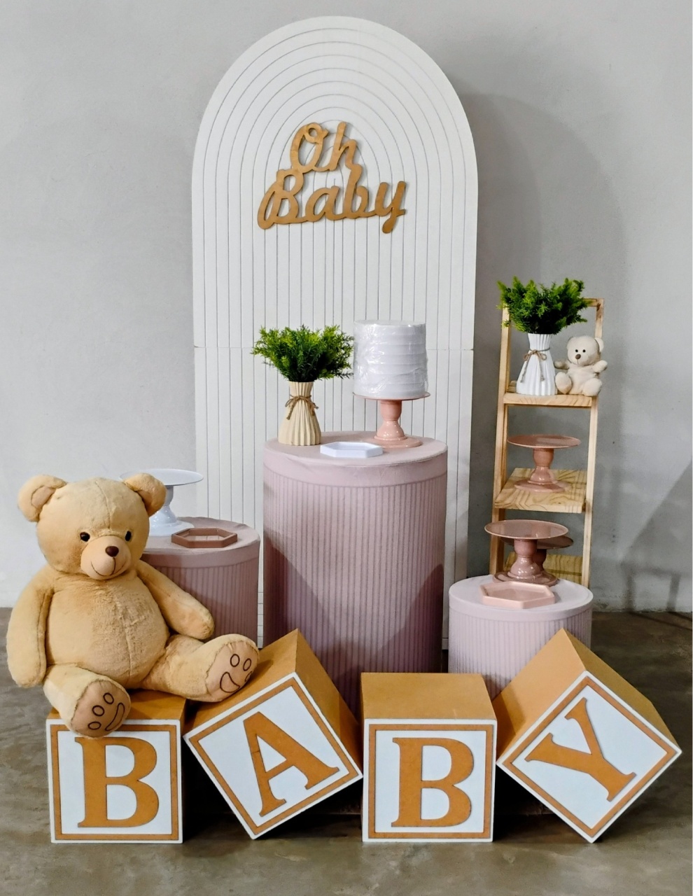 Kit Infantil Oh Baby Nude Com Branco - MM Pegue e Monte e locação 