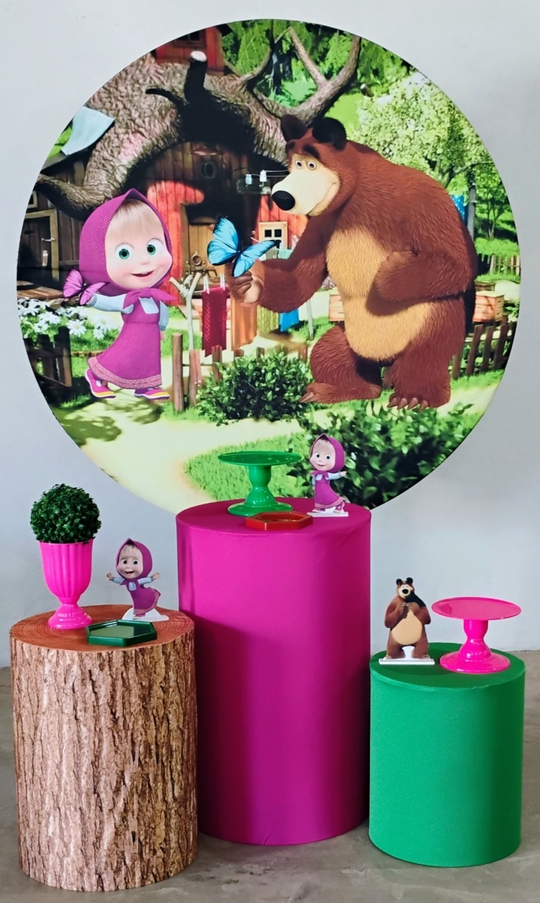 Kit Celebrar Marsha E Urso - MM Pegue e Monte e locação 