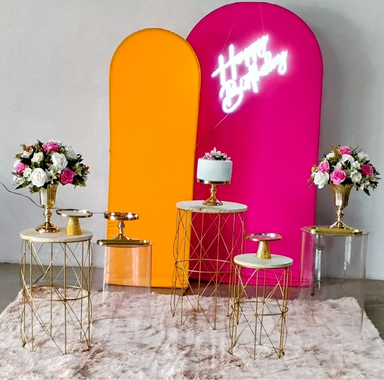 Ki Adulto Pink Com Laranja Luxo - MM Pegue e Monte e locação 