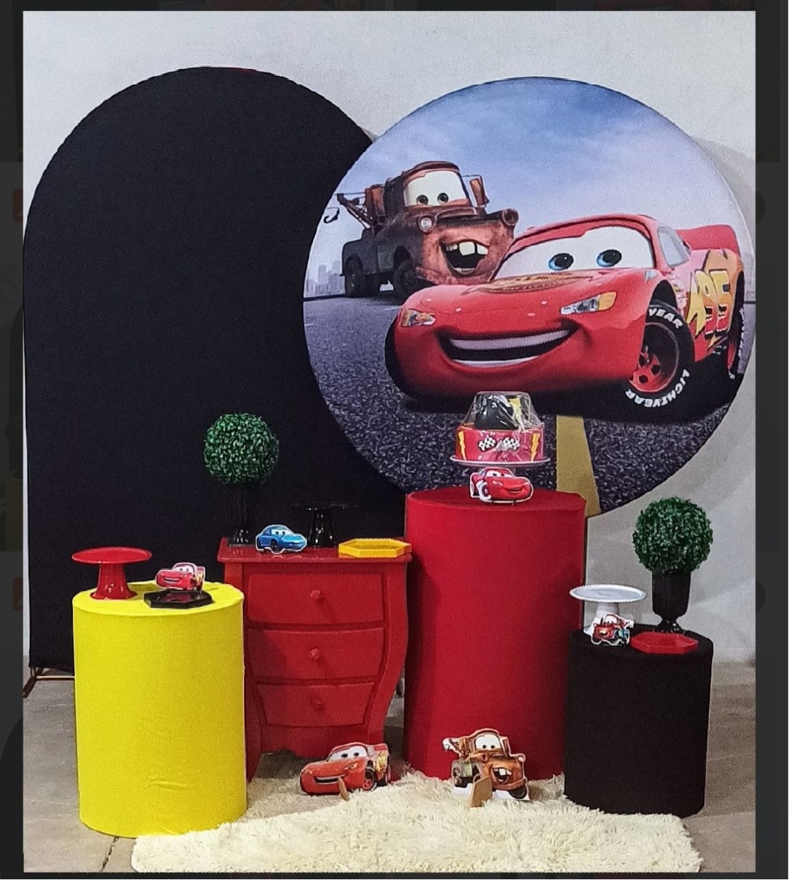 Kit Diamante Carros Disney - MM Pegue e Monte e locação 