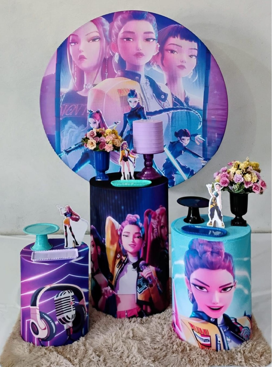 Kit Prata K-Pop - MM Pegue e Monte e locação 