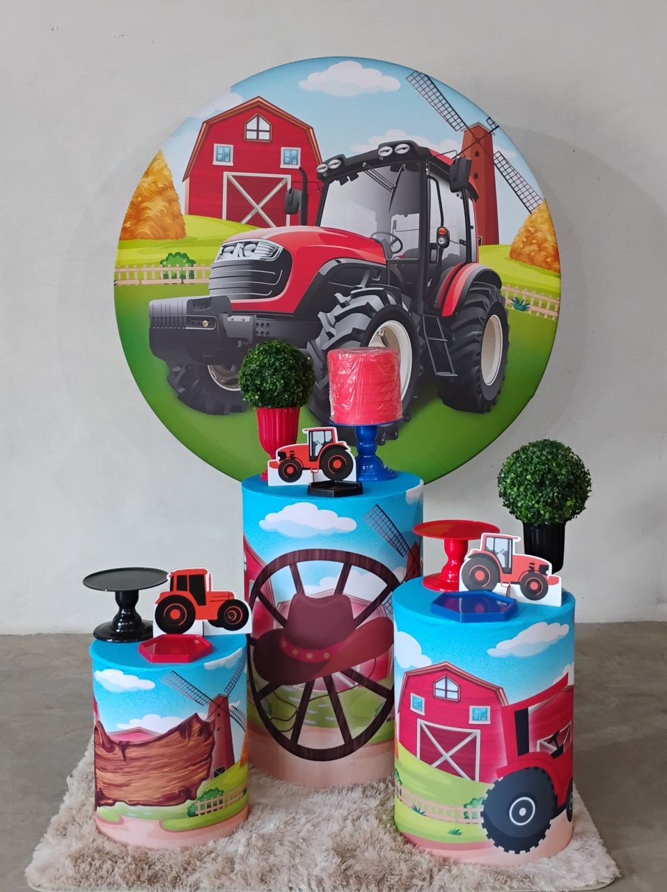 Kit Prata Trator - MM Pegue e Monte e locação 