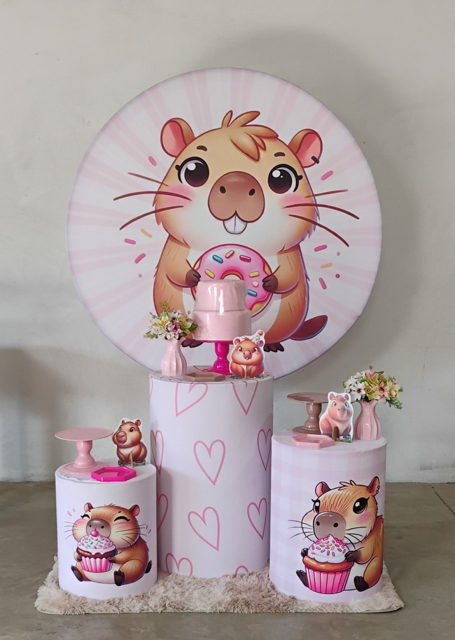 Kit Prata Capivara - MM Pegue e Monte e locação 