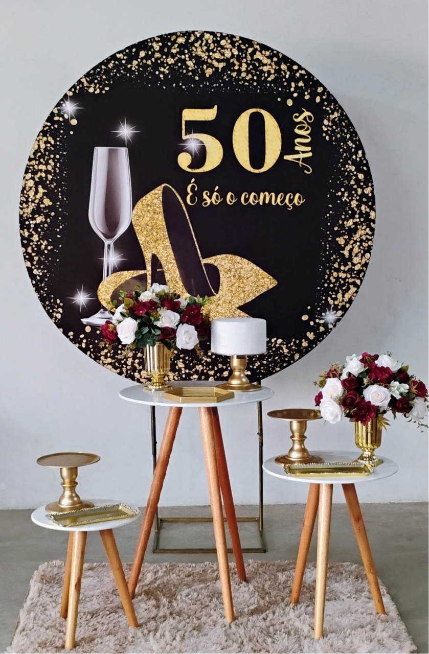 Kit Pé Palito 50 Anos Feminino - MM Pegue e Monte e locação 
