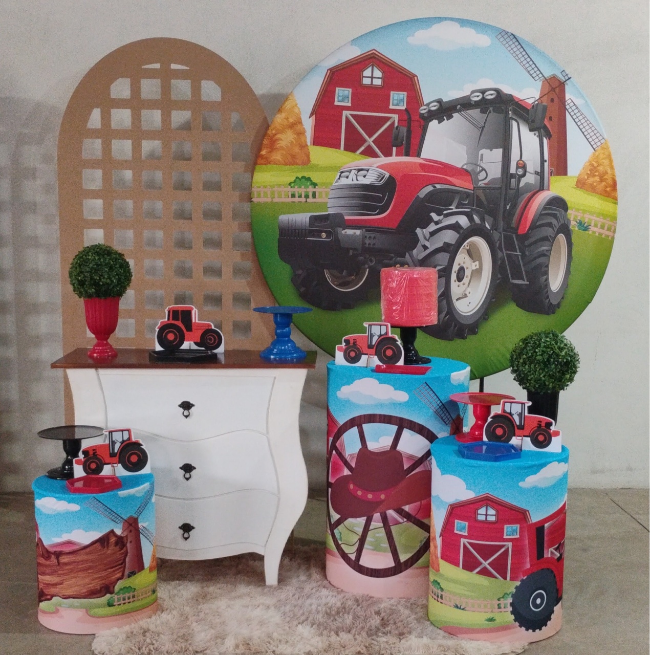 Kit Diamante Trator - MM Pegue e Monte e locação 