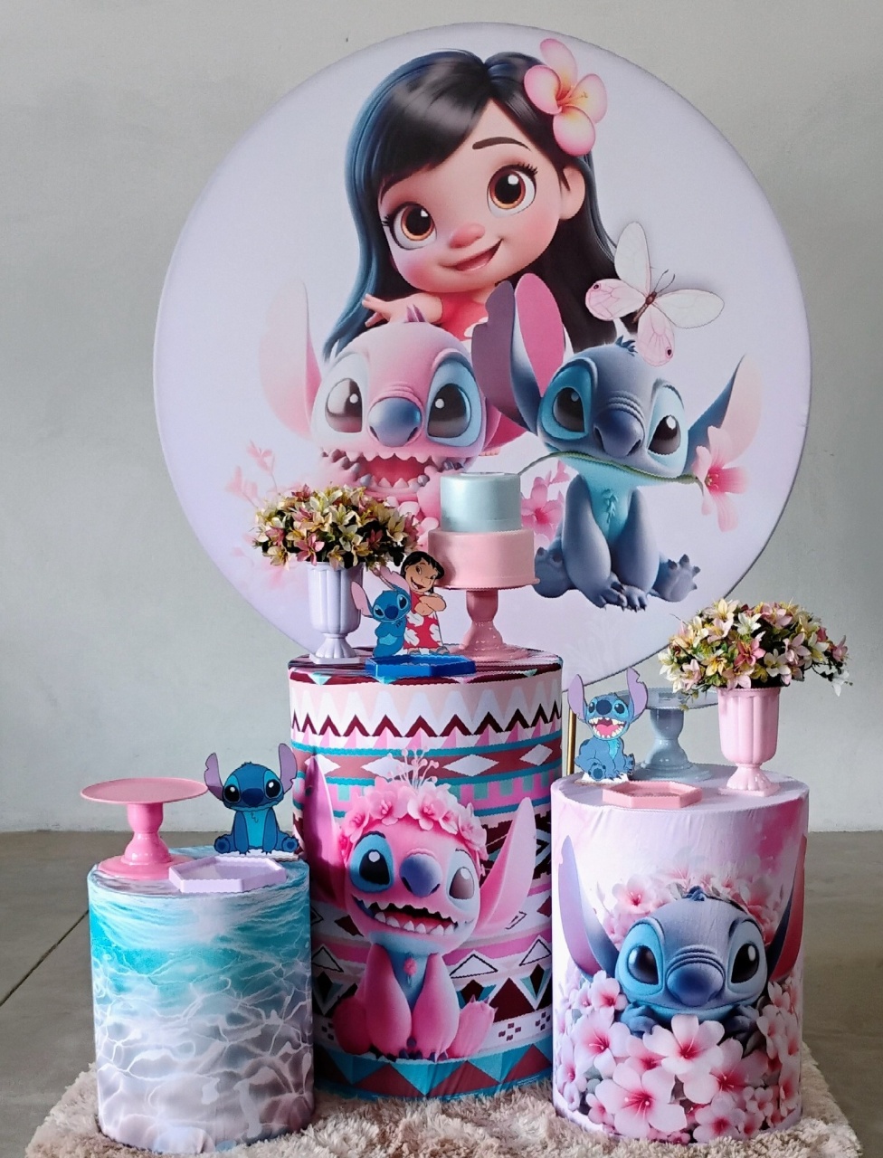 Kit Prata Stitch 2 - MM Pegue e Monte e locação 