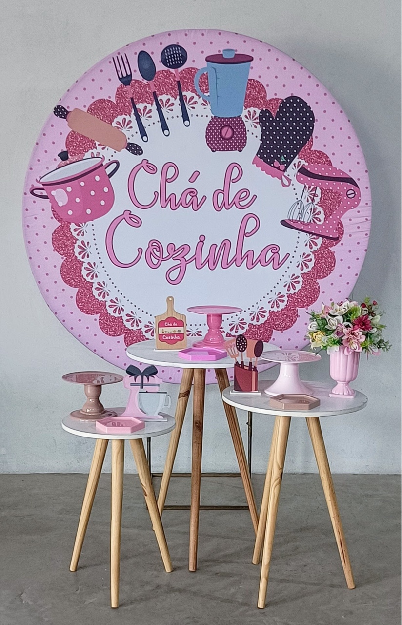 Kit Chá de Cozinha Pe Palito - MM Pegue e Monte e locação 