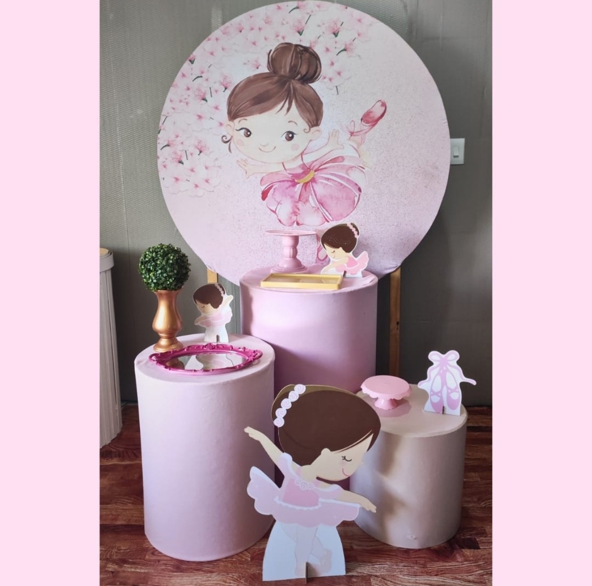 Kit Bronze Bailarina - Wire Love Decor