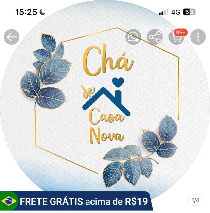 Kit Bronze Chá de Casa Nova 2 - Wire Love Decor