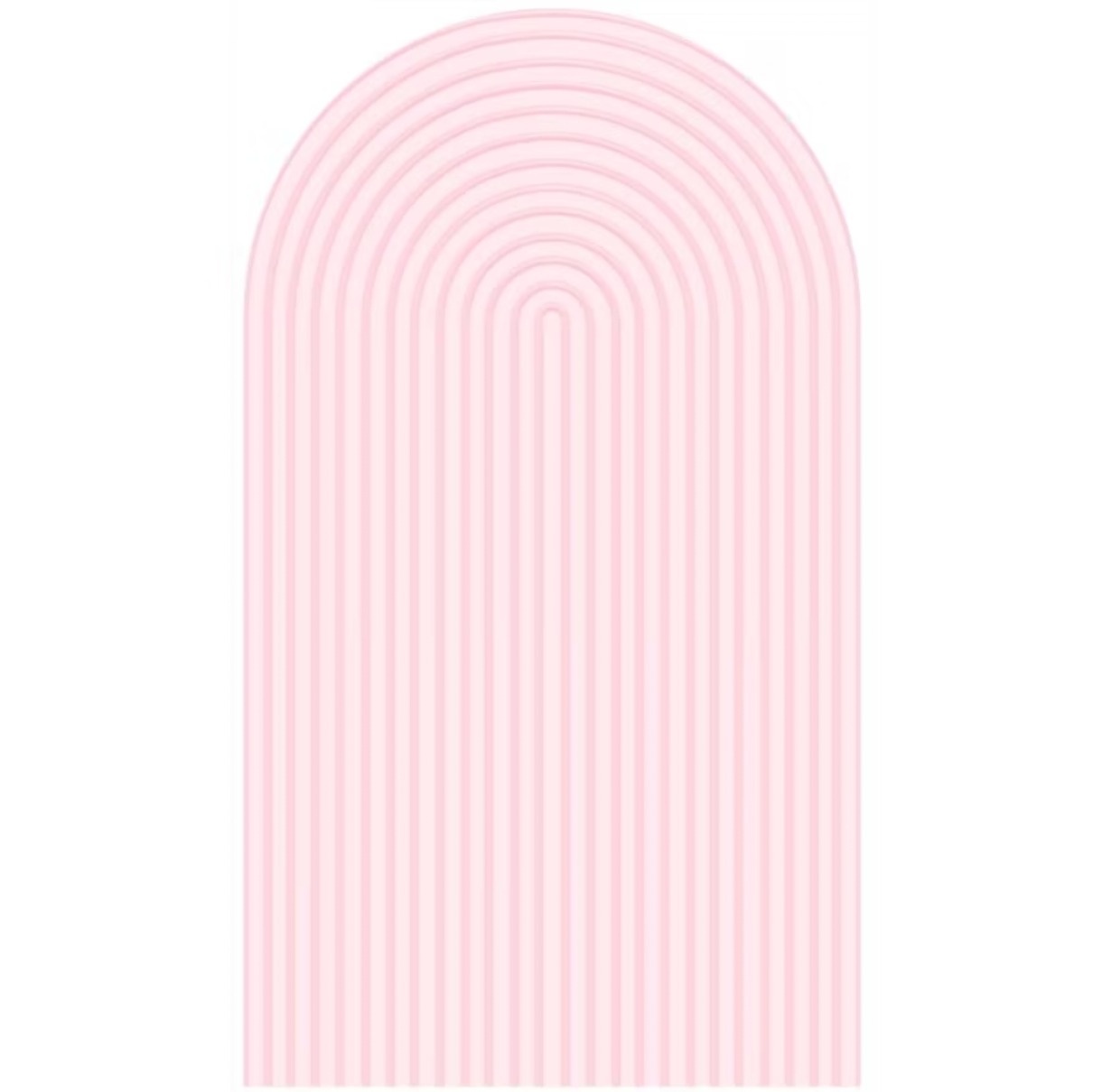 Capa Painel Romano Ripada Rosa Bebe - Wire Love Decor