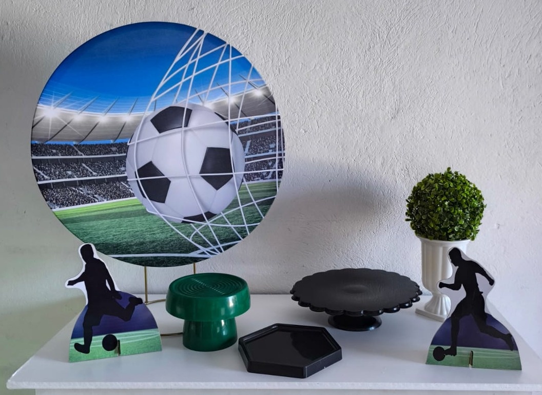 Mini Kit Futebol - Kit de Mesa - Wire Love Decor