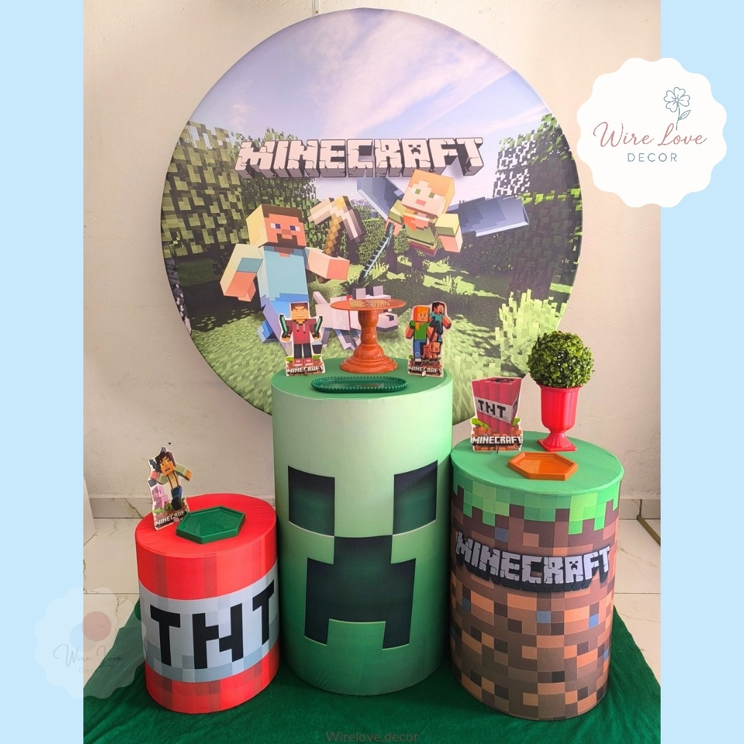 Kit Bronze  Minecraft  - Wire Love Decor