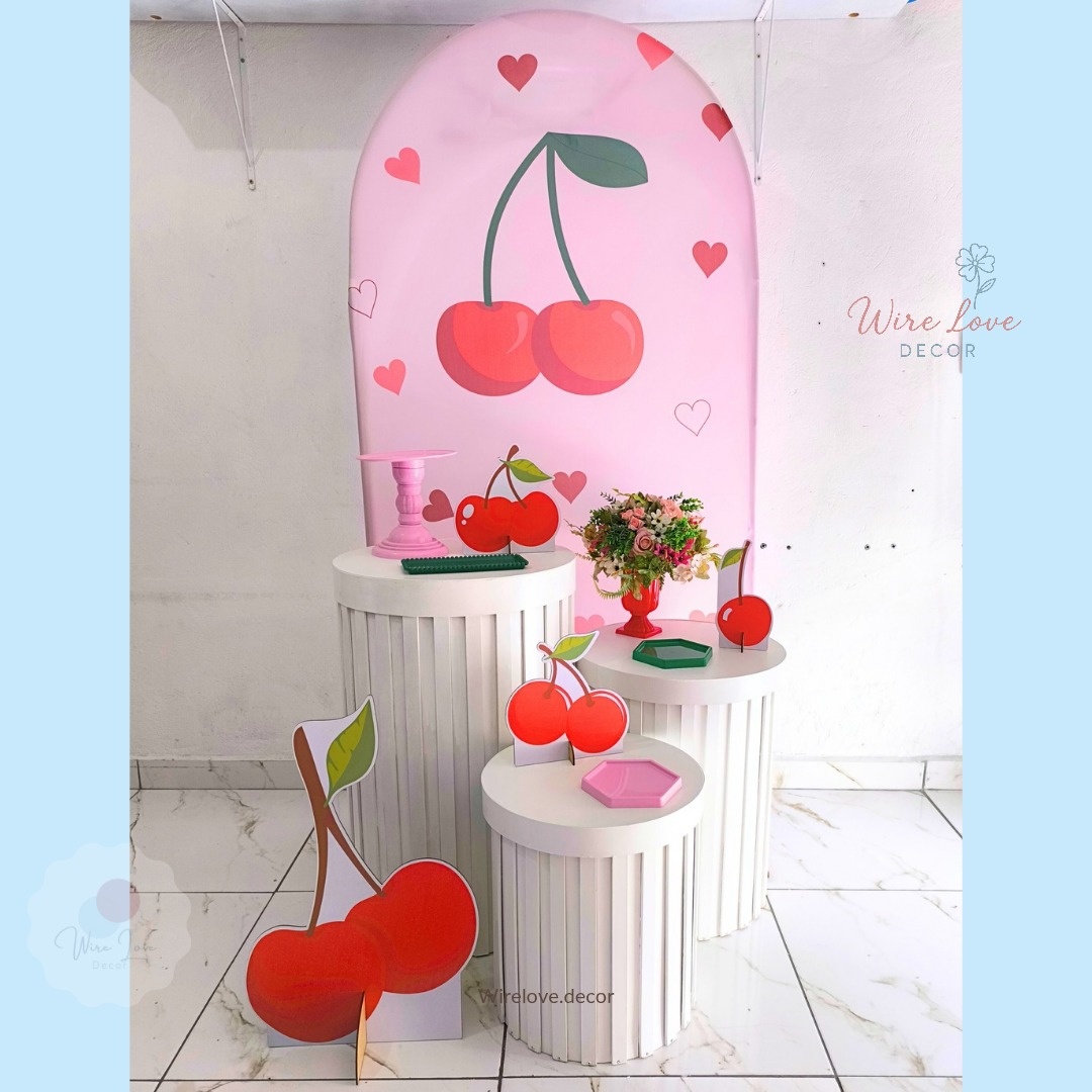 Kit Cereja Romano  - Wire Love Decor