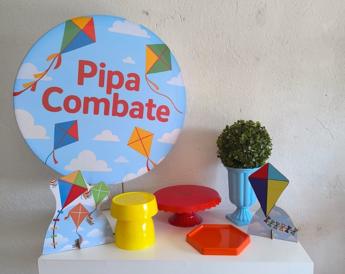 Mini Kit Pipa Combate  - Kit de Mesa   - Wire Love Decor