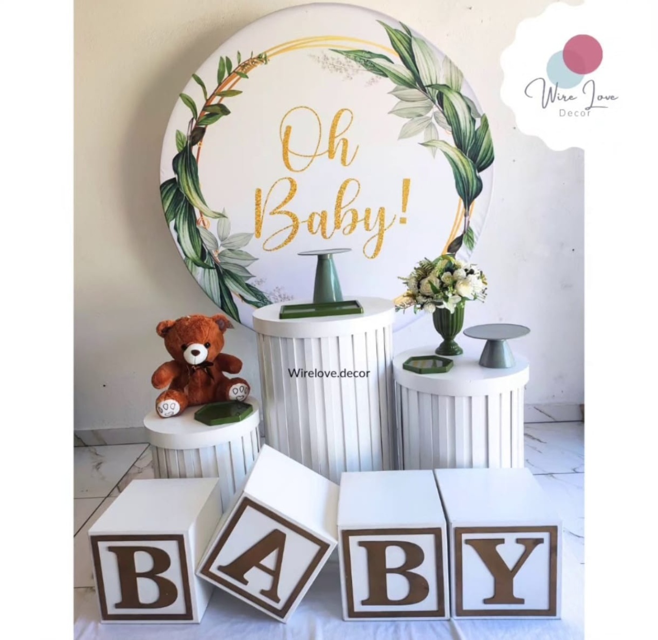 Kit Oh Baby 1 +  - Wire Love Decor