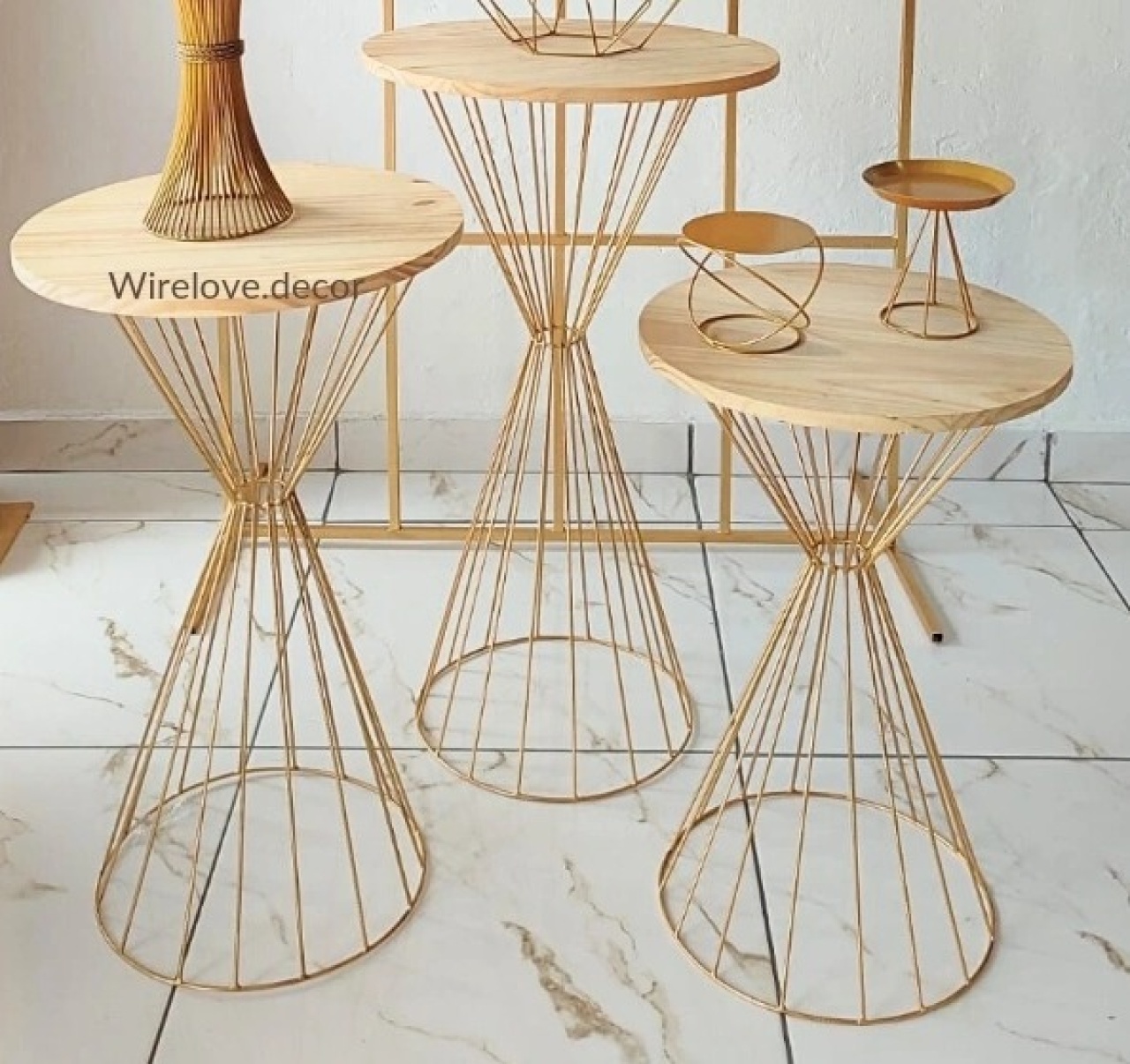 Trio Bailarina - Wire Love Decor