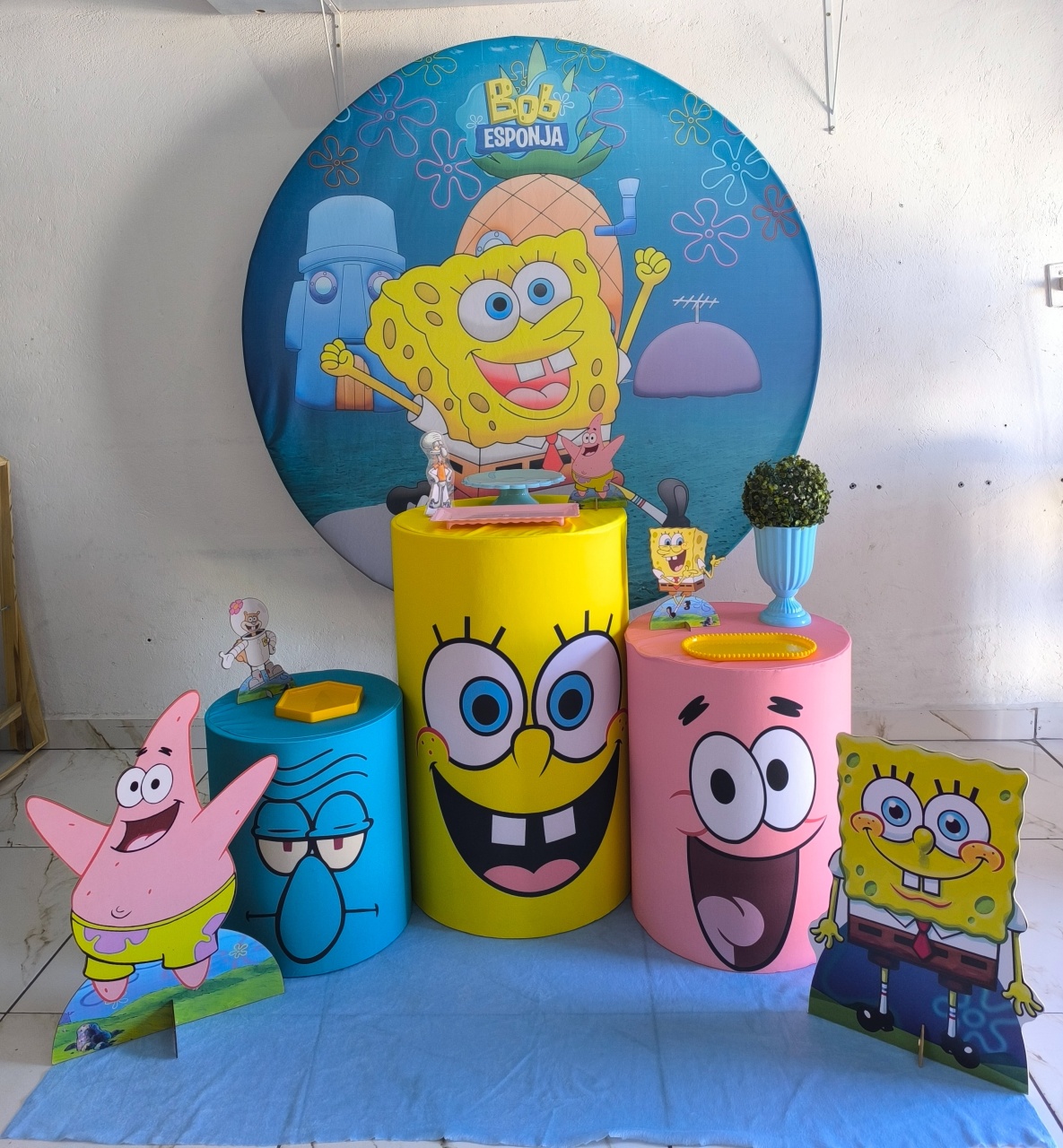 Kit Bronze Bob Esponja  - Wire Love Decor
