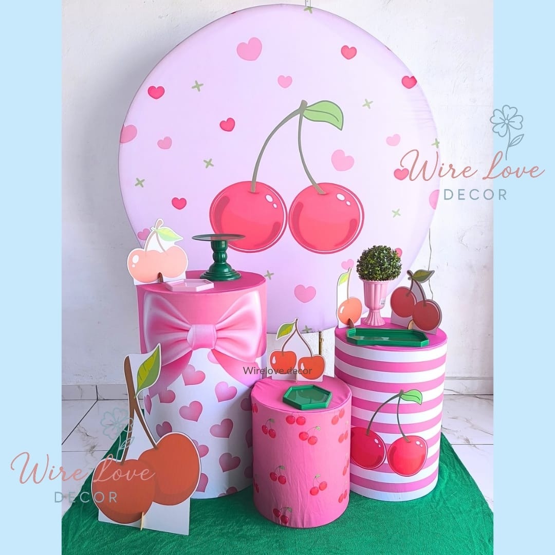 Kit Bronze Cereja - Wire Love Decor