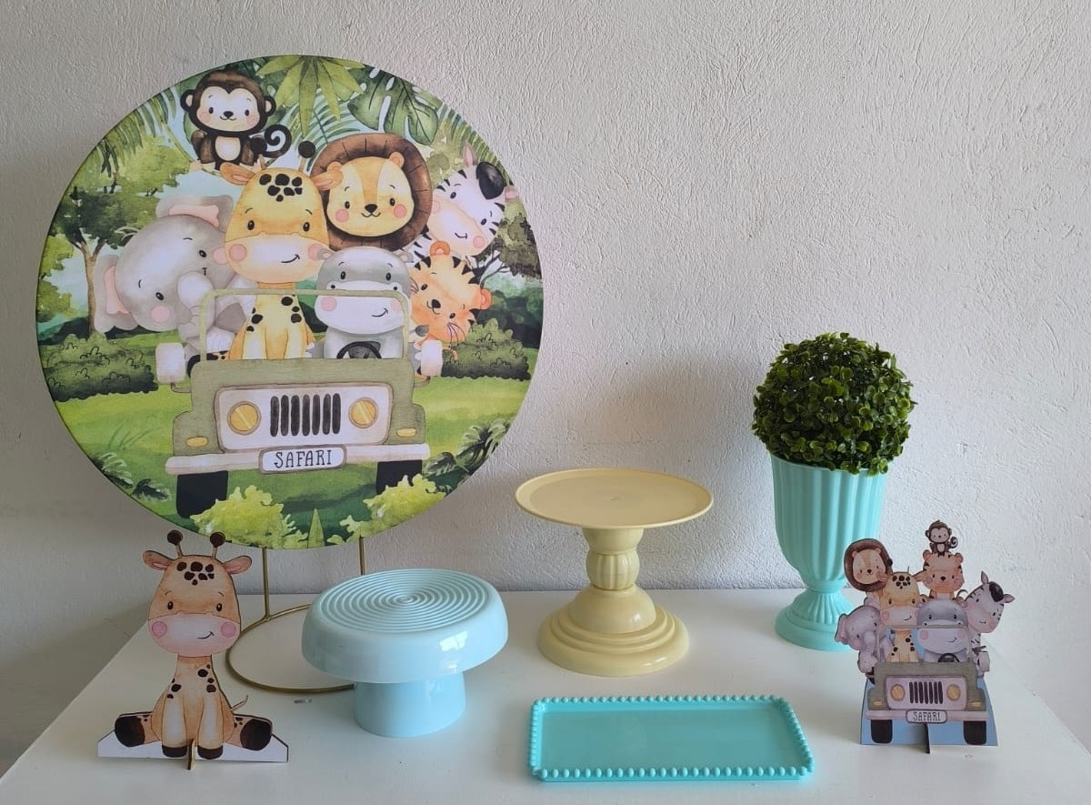 Mini Kit Safari- Kit de Mesa  - Wire Love Decor
