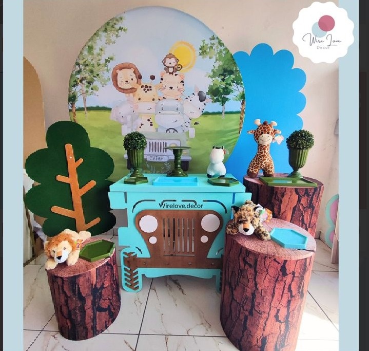 Kit Luxo Safari - Wire Love Decor