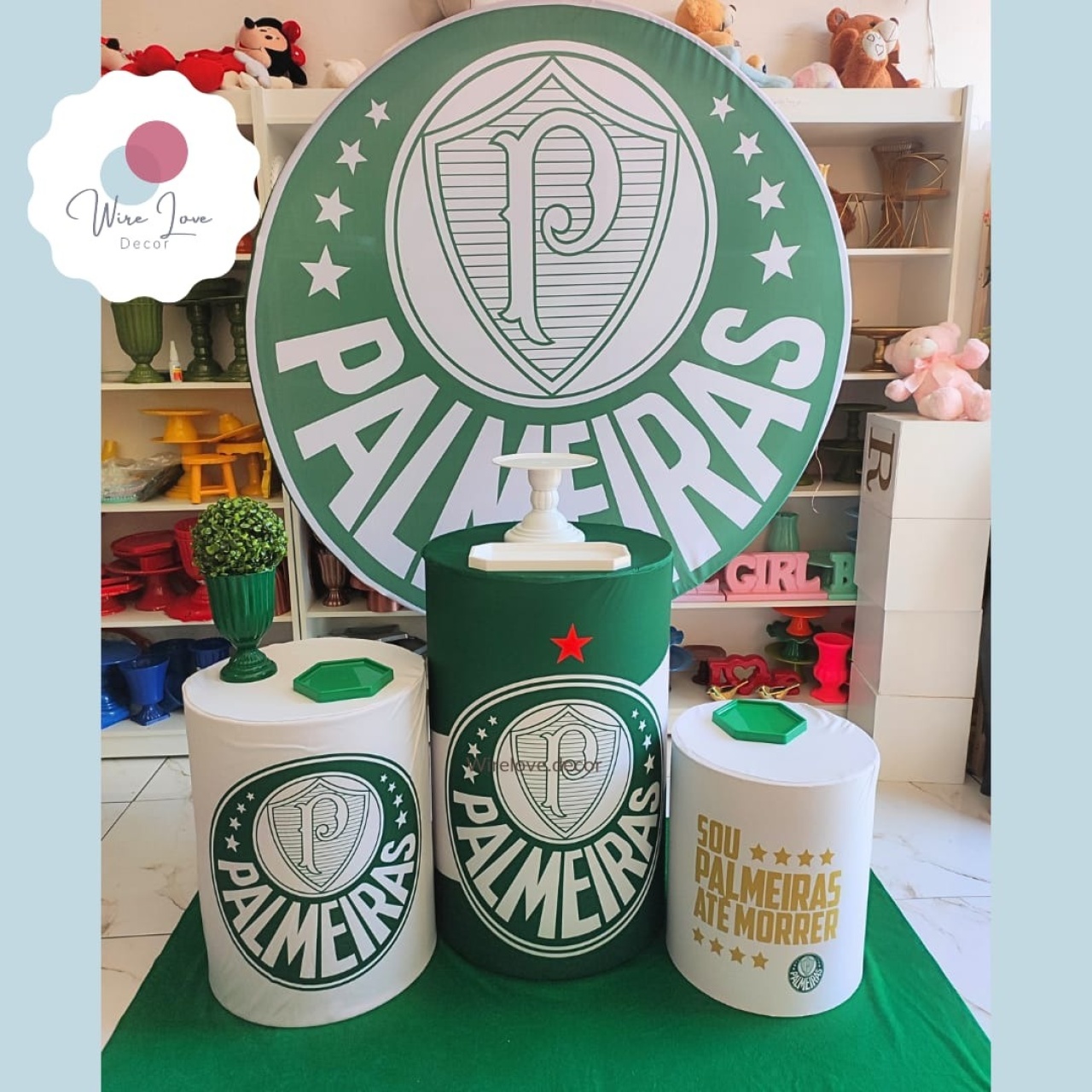 Kit Bronze Palmeiras - Wire Love Decor