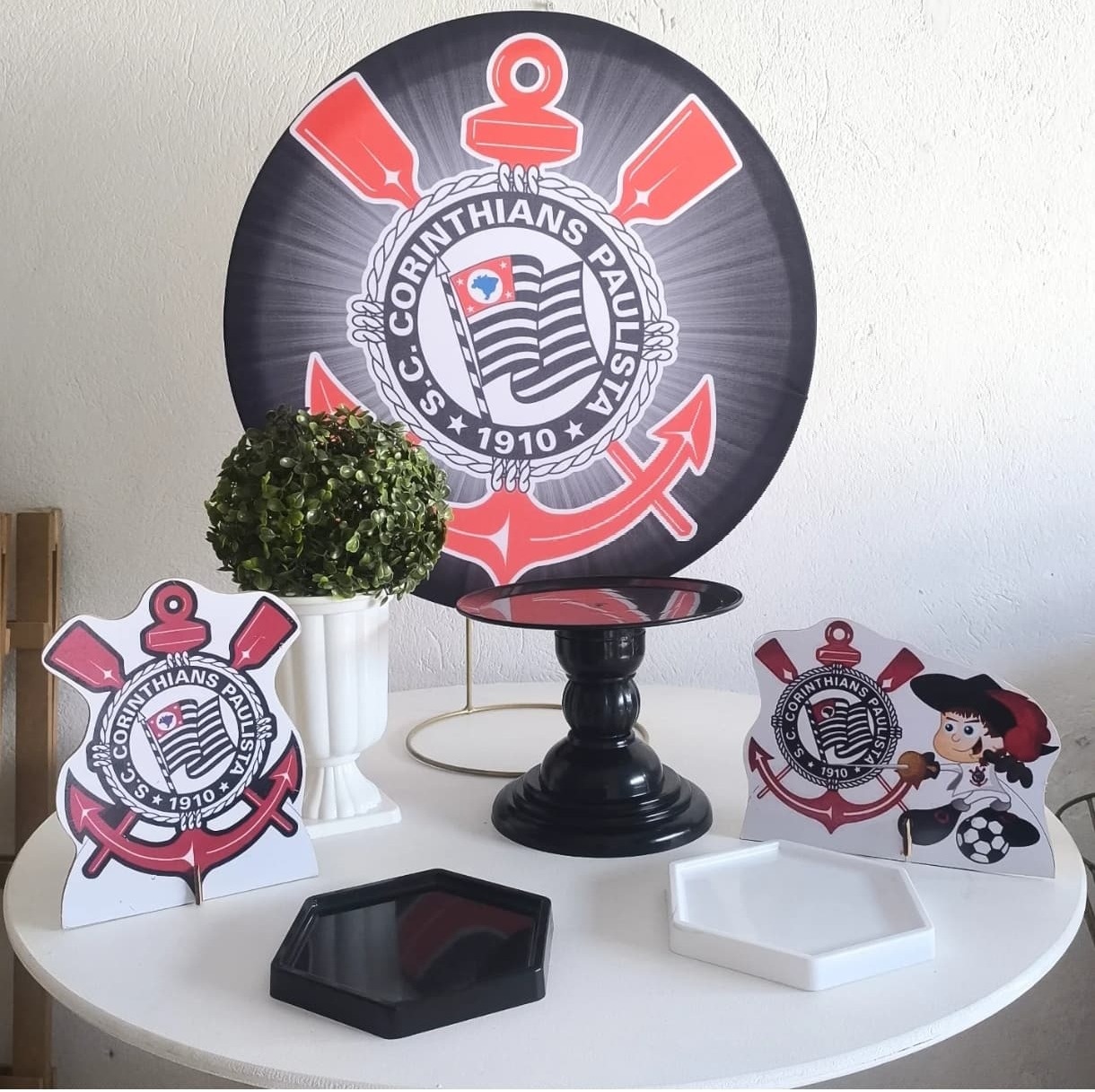 Mini Kit Corinthians - Kit de Mesa  - Wire Love Decor