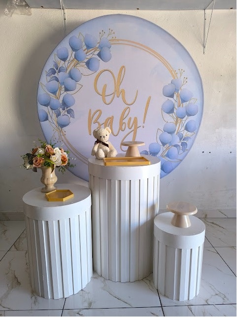 Kit Oh Baby Azul  - Wire Love Decor