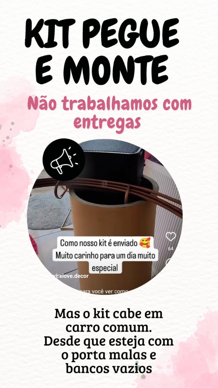 Não Trabalhamos Com Entrega  - Wire Love Decor