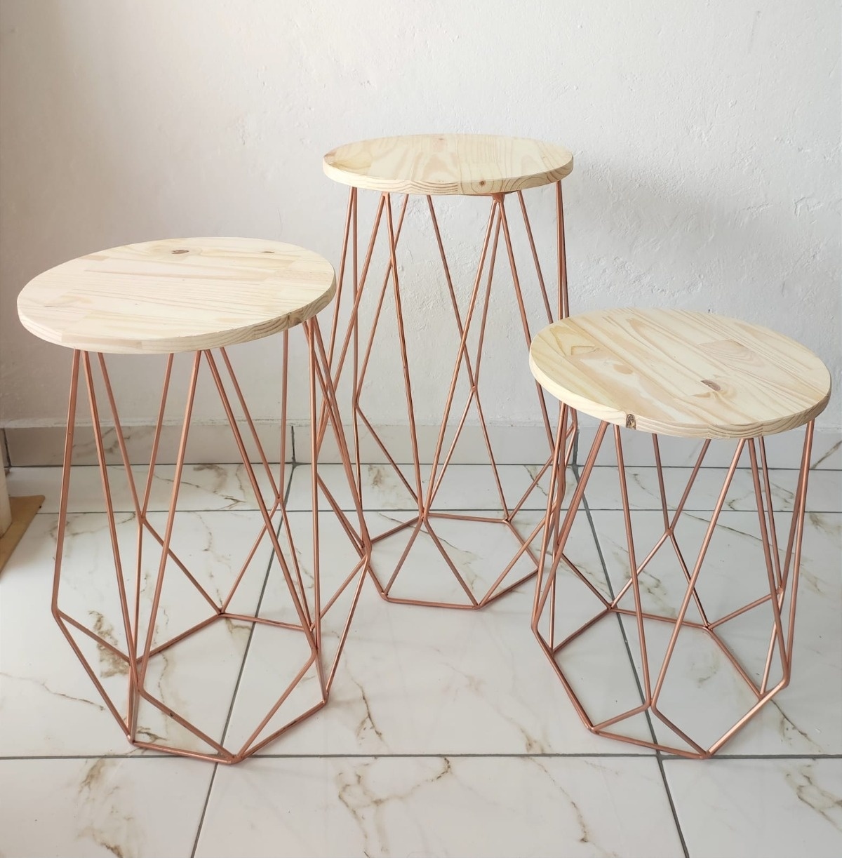 Trio Diamante Rose - Wire Love Decor