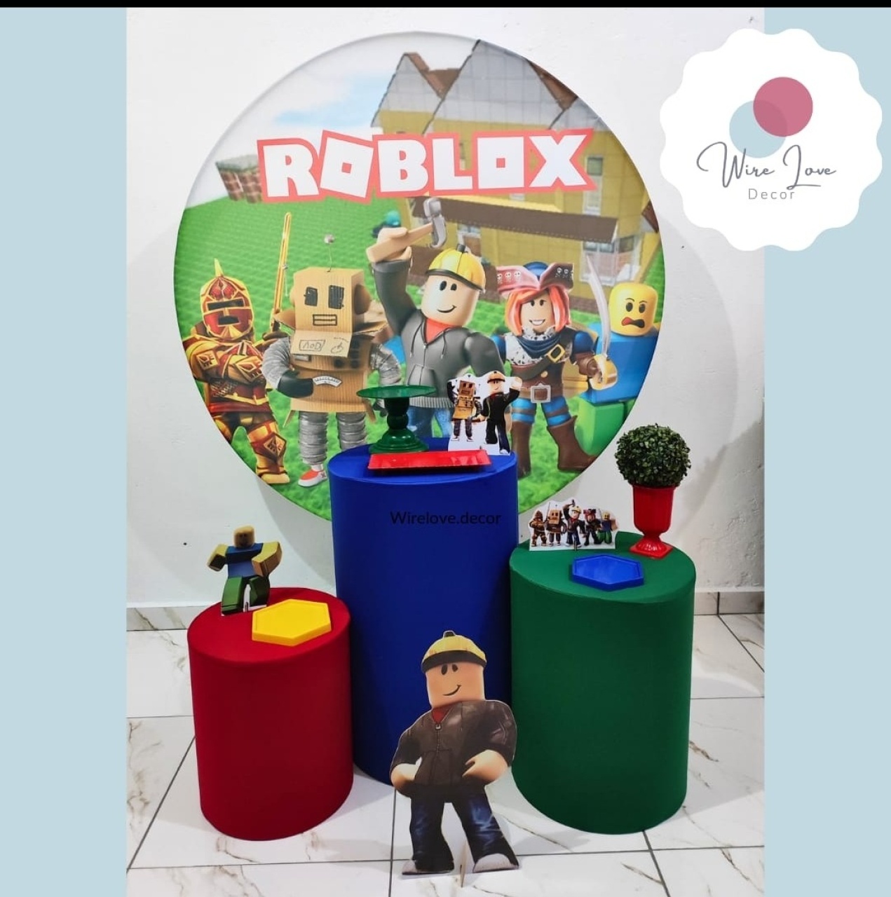 Kit Bronze Roblox - Wire Love Decor
