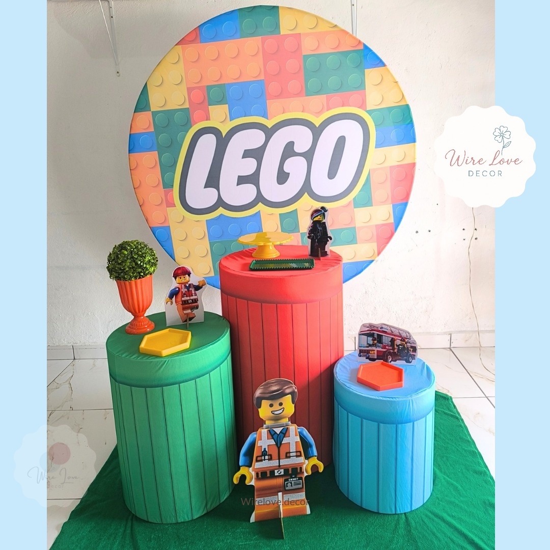 Kit Bronze Lego - Wire Love Decor