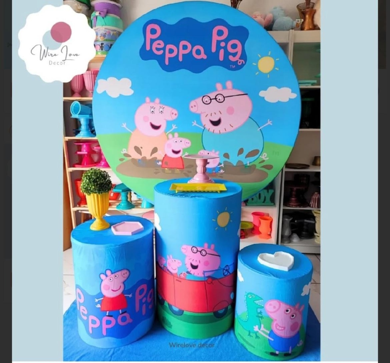 Kit Bronze Peppa - Wire Love Decor
