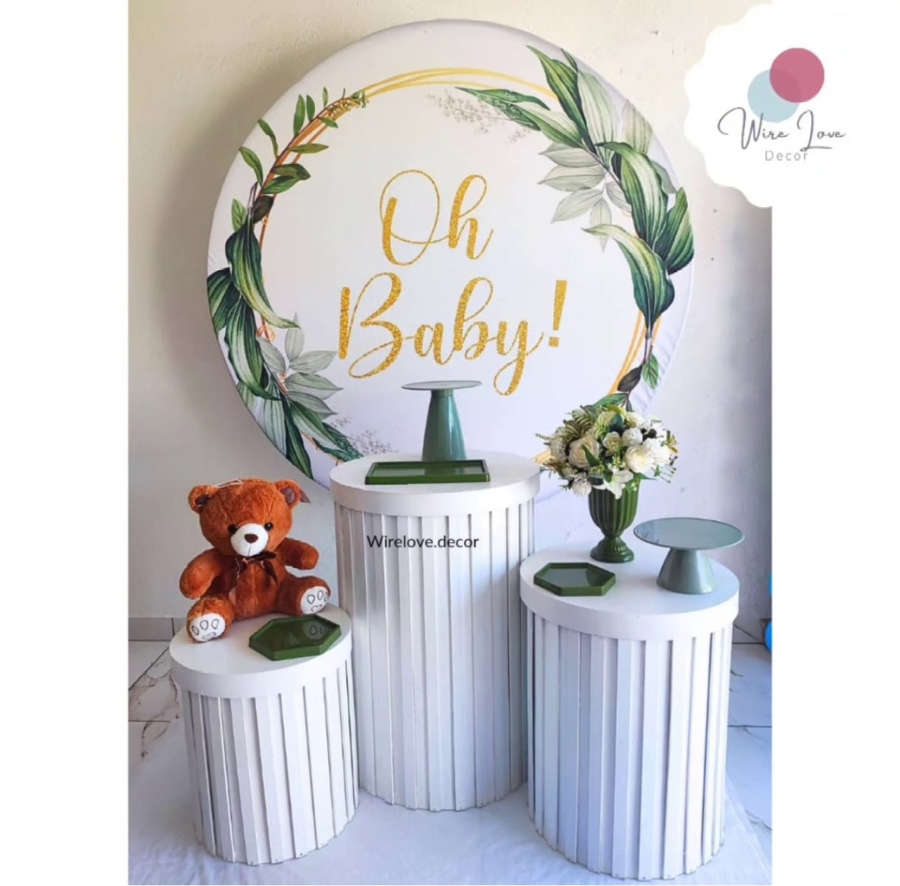 Kit Oh Baby 1  - Wire Love Decor
