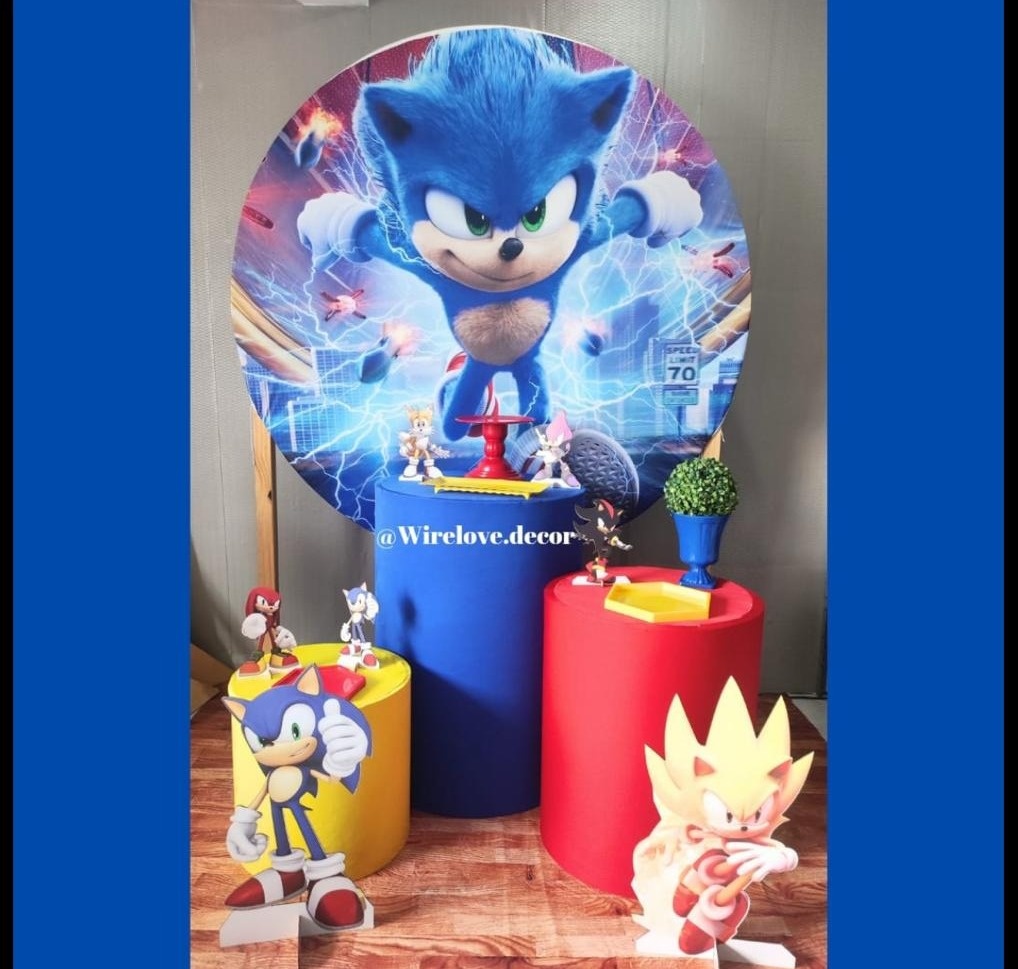 Kit Ouro Sonic 2 - Wire Love Decor