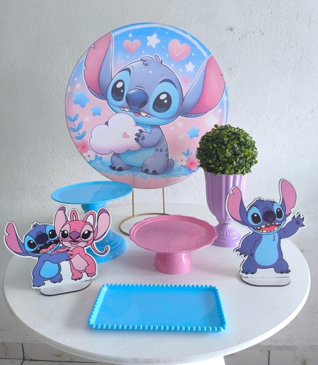 Mini Kit Stitch -  Kit de Mesa - Wire Love Decor