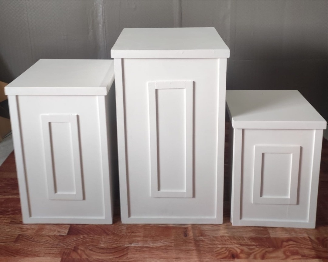 Trio Cubo Boiserie - Wire Love Decor
