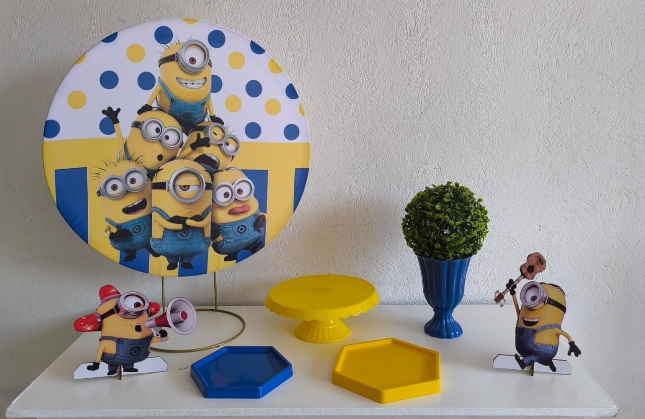 Mini Kit Minions - Wire Love Decor
