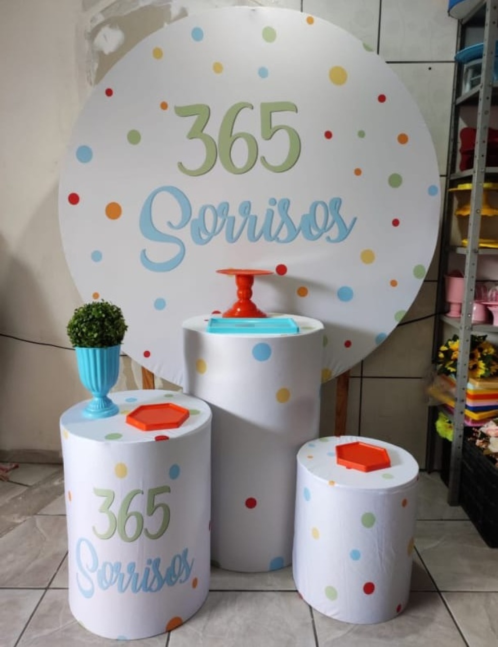 Kit Luxo 365 Sorrisos - Wire Love Decor