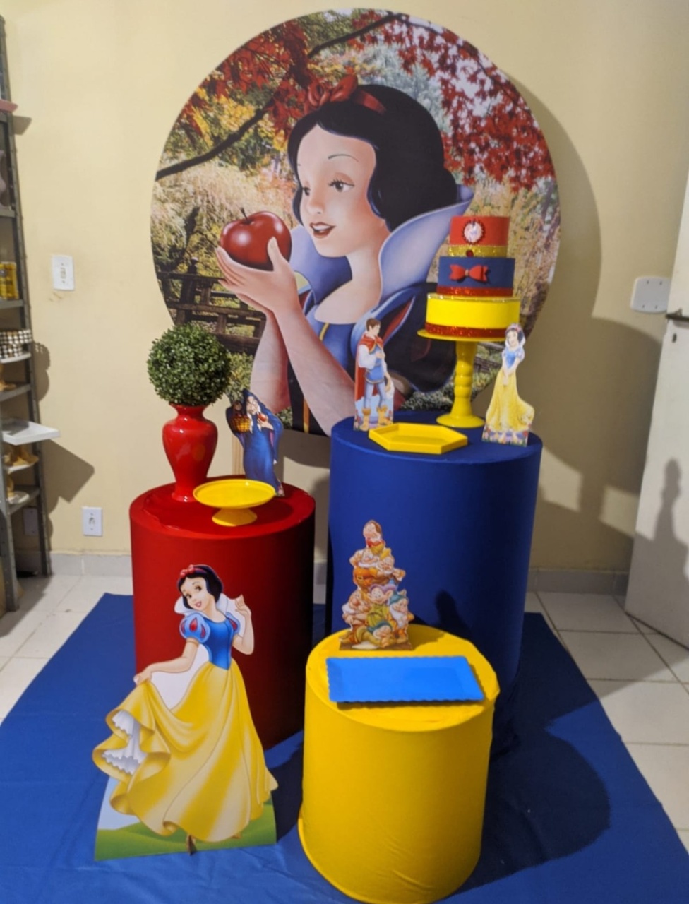Kit Prata Branca de Neve - Wire Love Decor