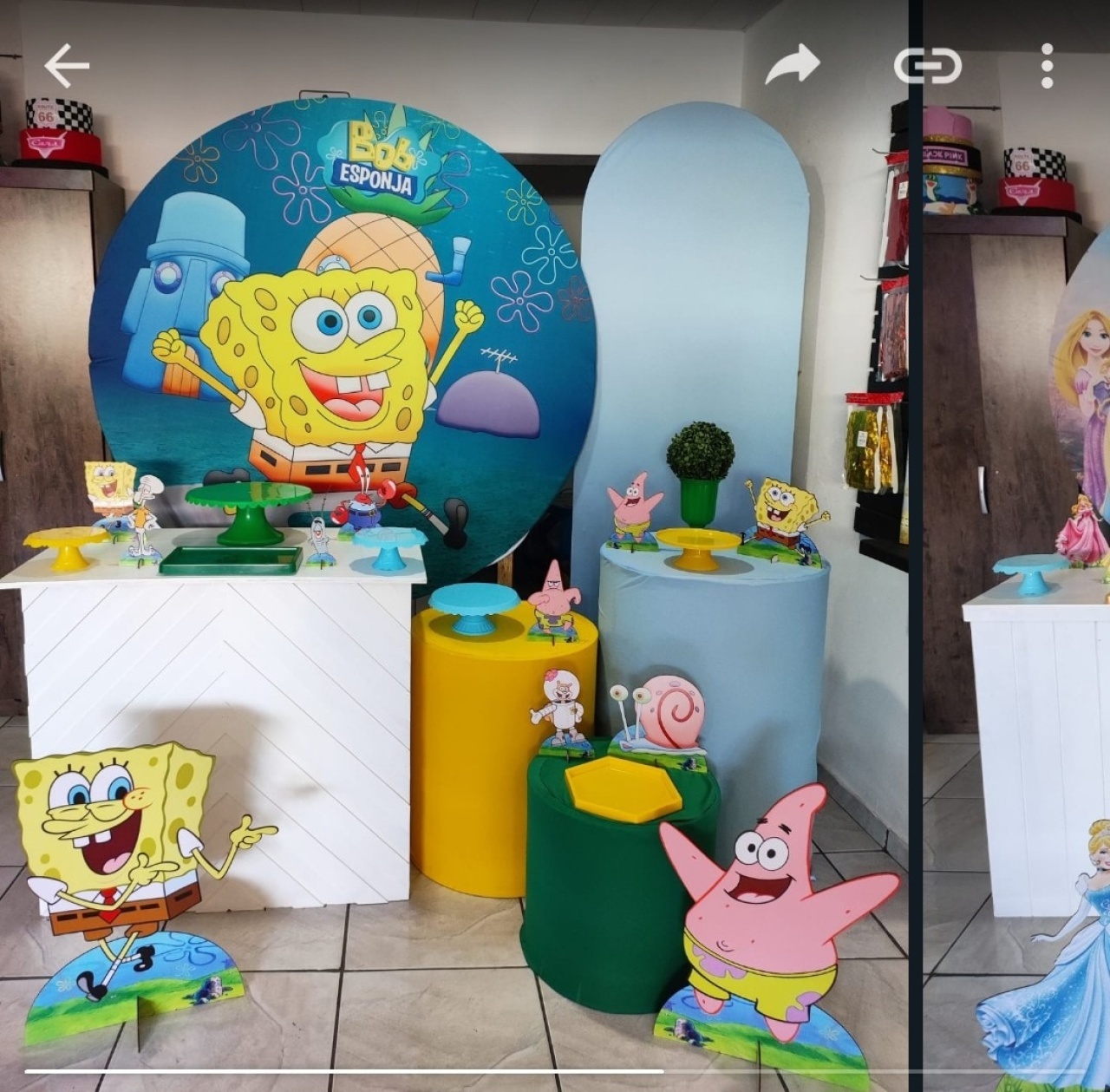 Kit Luxo Bob Esponja - Wire Love Decor