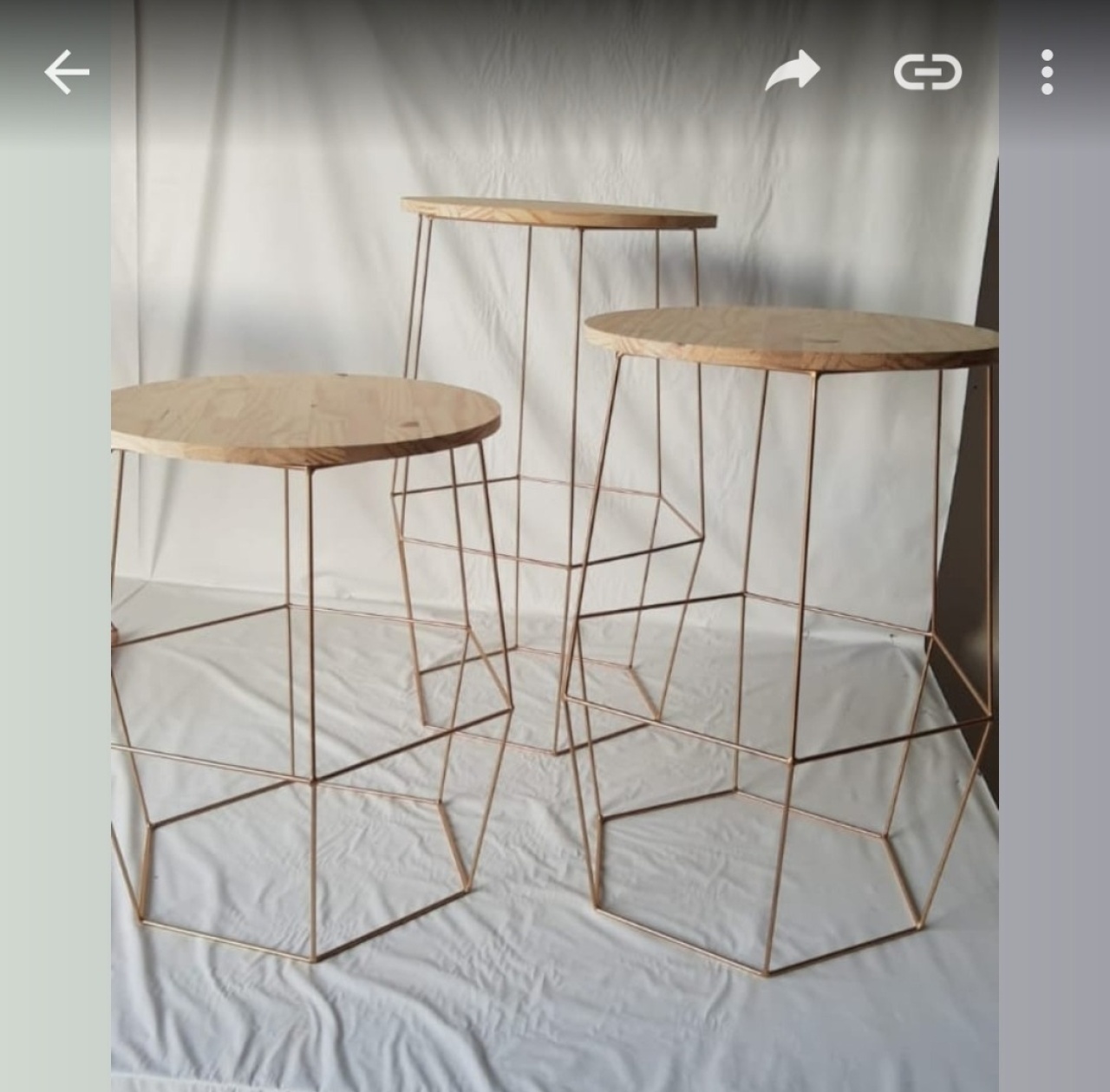 Trio Diamante - Wire Love Decor