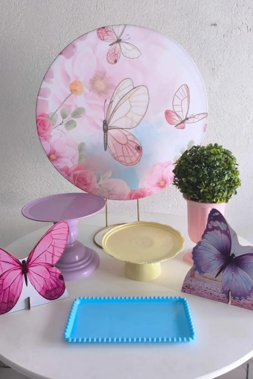 Mini Kit Borboleta - Kit de Mesa - Wire Love Decor