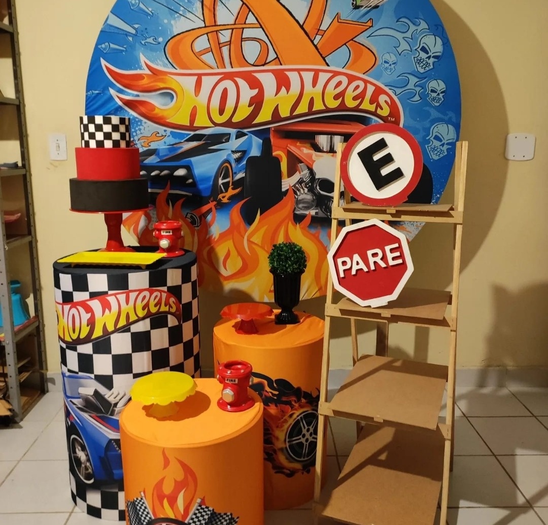 Kit Luxo Hotwheels  - Wire Love Decor