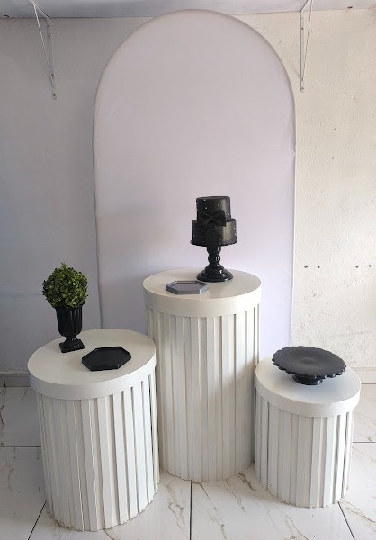 Kit Branco E Preto - Wire Love Decor