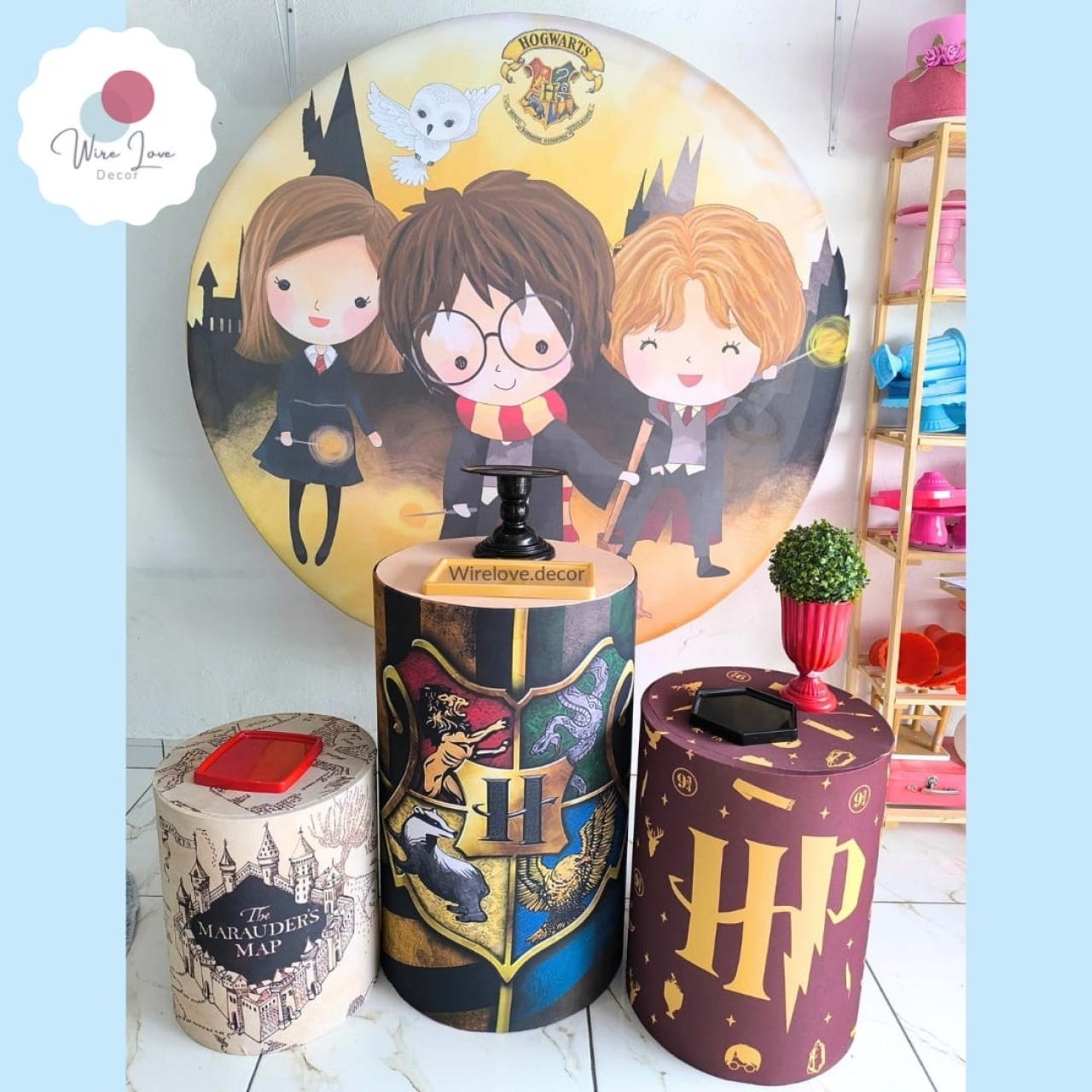 Kit Bronze Harry Potter Cute - Wire Love Decor