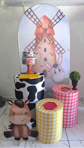 Kit Romano  Fazendinha  - Wire Love Decor